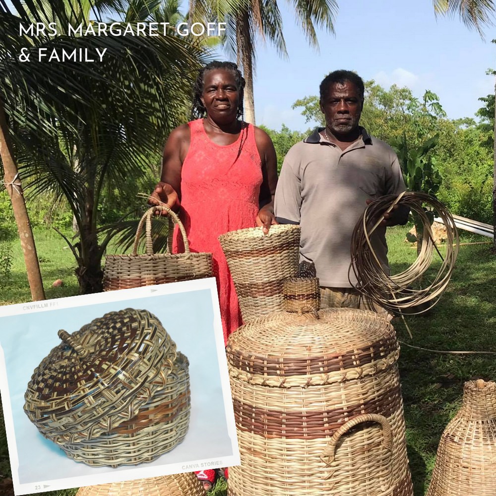Titai basket Belize gifts by margaret goff