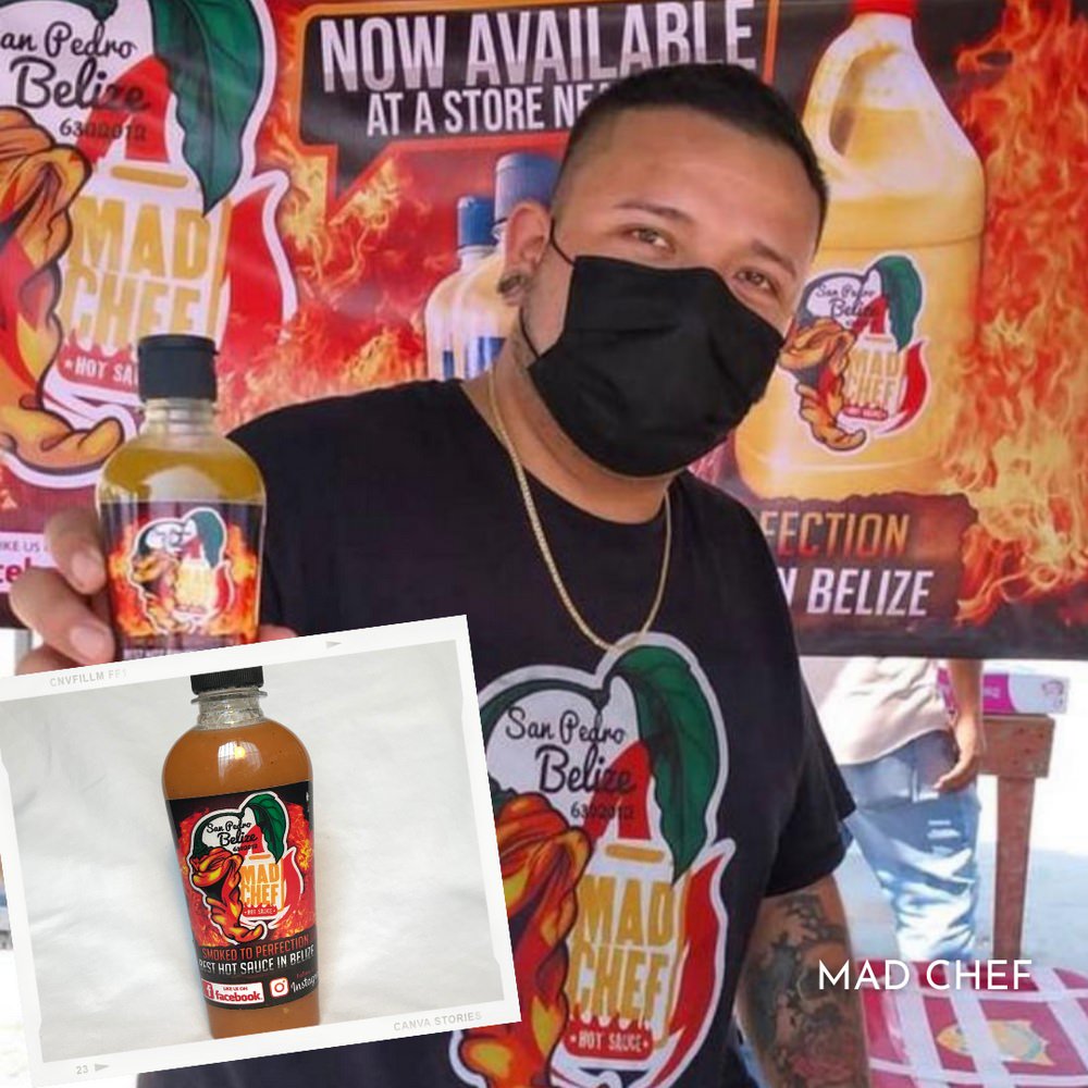 Mad Chef Hot Sauce Belize gift by gian Cortez