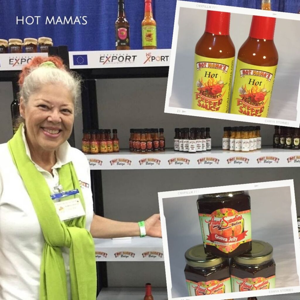 Hot Mamas Pepper Sauce and Jam Belize gift