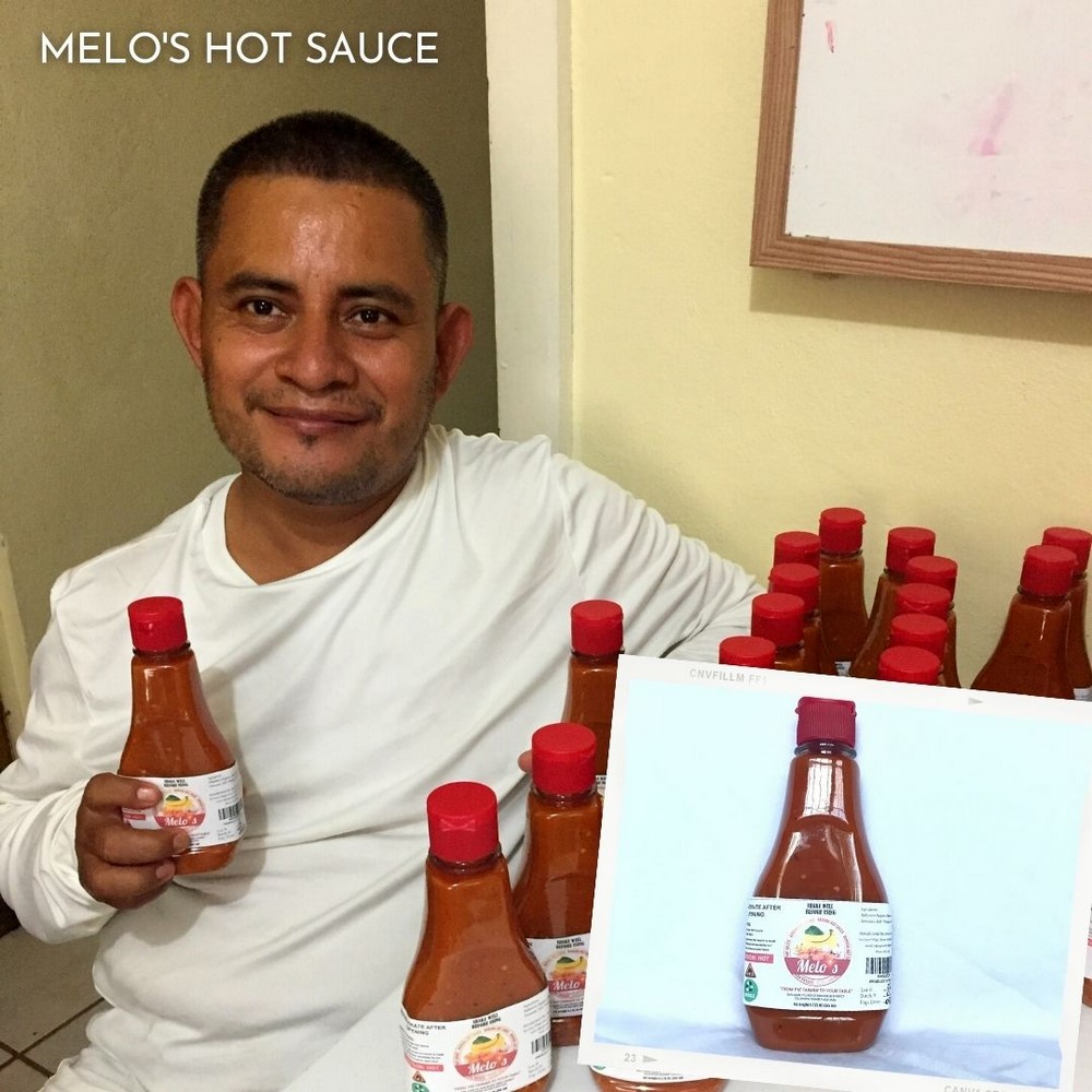 Melos Hot Sauce Belize gift by Edgar Gonzalez