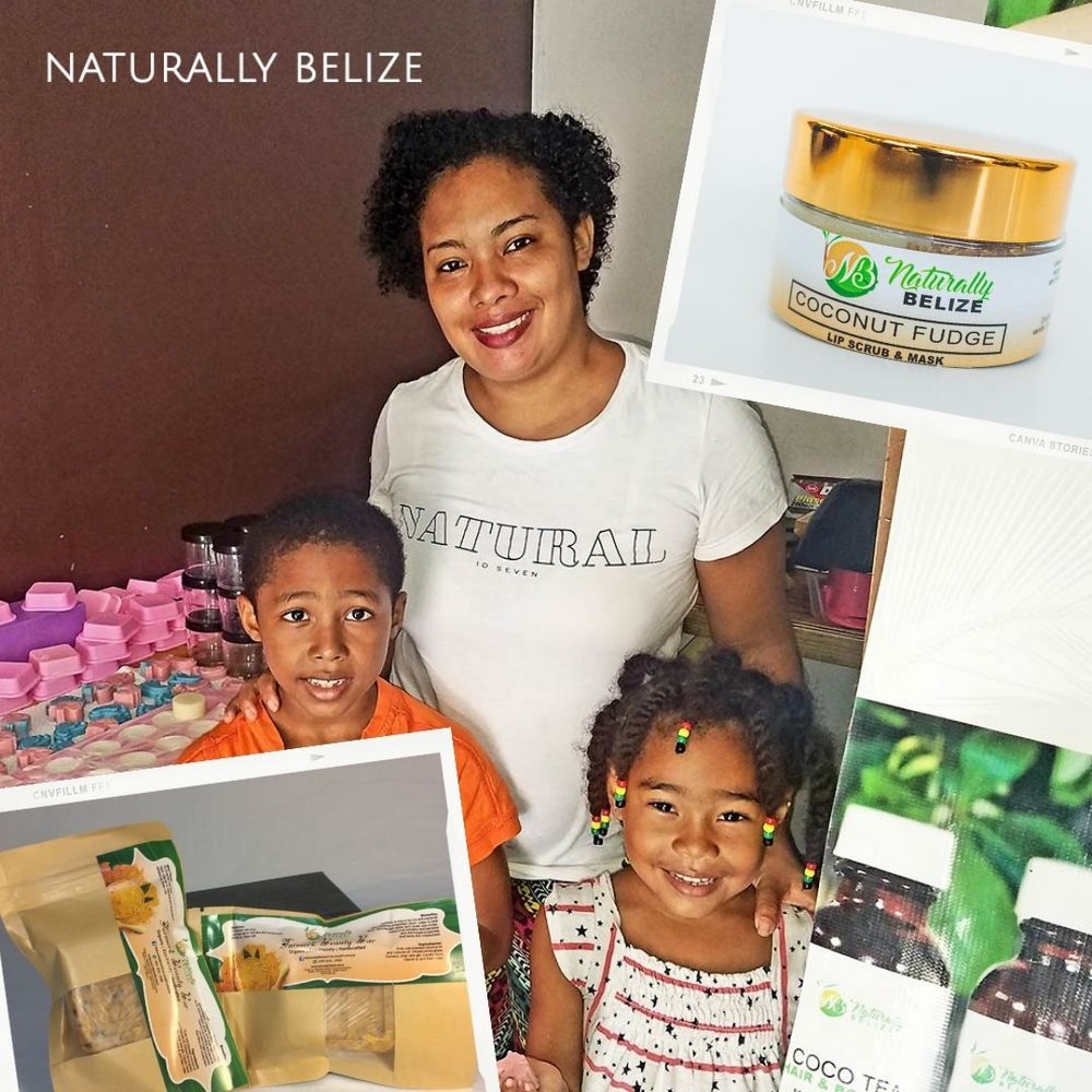 Organic Soap & Lip scrub & mask by naturally Belize Belize gift
