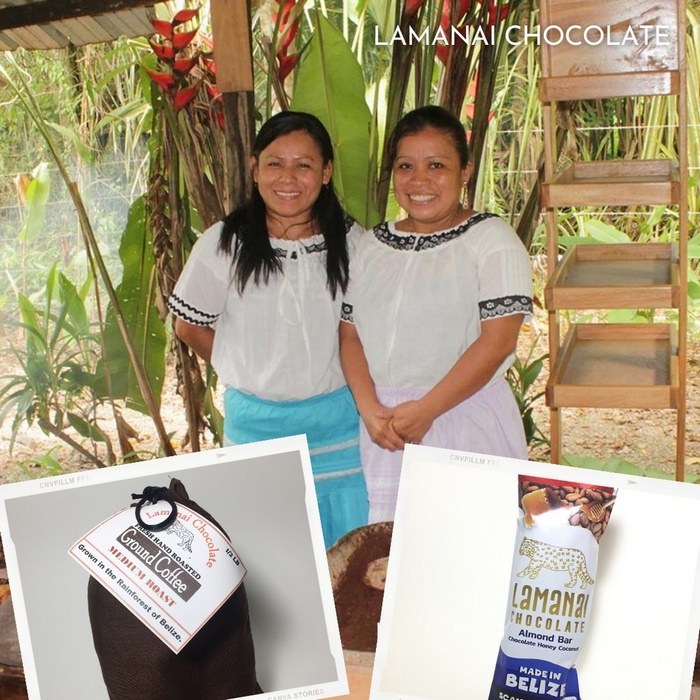Lamanai Chocolate energy bar and Coffee Belize gift